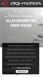 Mobile Screenshot of digi-motion.de