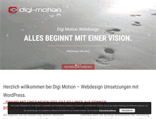 Tablet Screenshot of digi-motion.de